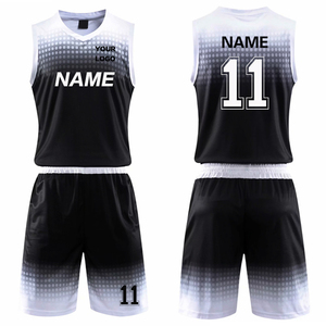 Uniformes de Baloncesto Lakers Personalizados al por Mayor, Conjunto Completo con Transferencia Térmica, 100% Poliéster Antibacteriano, Sin Mangas - Product Image 1