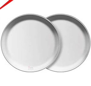 Meilleure vente plaque de chargeur de forme ronde finie en argent pour hôtel - Product Image 5