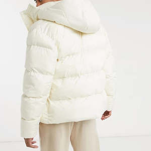 Veste matelassée imperméable pour homme de haute qualité, tissu épais, capuche, poche, OEM personnalisé, vente en gros - Product Image 2