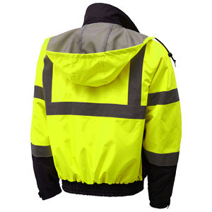 Chaquetas de Trabajo Cómodas con el Último Diseño, Servicio OEM, Chaqueta de Trabajo de Alta Visibilidad Reflectante de Seguridad en Oferta para Hombre - Product Image 6