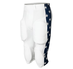 Conjunto de uniforme de fútbol americano de talla grande XL de alta calidad, camisetas deportivas transpirables, pantalones, equipo personalizado, sublimación impresa para - Product Image 6