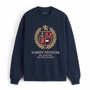 Felpa Unisex Nera con Collo Tondo, Vestibilità Regolare, Tinta Unita, Casual, in Cotone Lavorato a Maglia, Logo Frontale, Abbigliamento Primaverile - Product Image 4