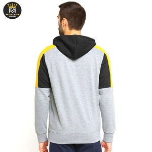 Servicio de OEM Sudadera con capucha para hombre superventas Chaqueta con cremallera personalizada de secado rápido Sudaderas con capucha para hombre de algodón 100% - Product Image 4