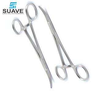 Fórceps quirúrgicos de buena venta con tarifa al por mayor, fórceps hemostáticos para mosquitos de forma recta de SUAVE SURGICAL INSTRUMENTS - Product Image 5