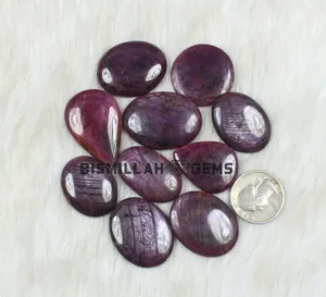 Top Quality Natural Star <strong>Ruby</strong> Cabochon Mix Shape Bulk Lot Loose Gemstone For Making Handmade Silver Jewelry Wholesale Suppliers - Product Image 1