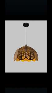 Lámpara de Techo Moderna de Mediados de Siglo, Elegante, de 6 Luces, Estilo Sputnik, de Latón Crudo, con Fuente de Luz Halógena, Regulable - Product Image 2