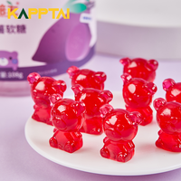 Gummies fruités à la patate douce violette en vrac