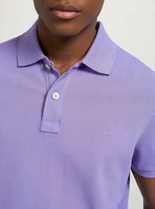 เสื้อยืดโปโลสำหรับผู้ชายขนาดพลัสไซส์ได้รับความนิยมใน2025เสื้อยืดคอตตอน100% วาฟเฟิลถักผ้าวาฟเฟิลปักลายทึบโลโก้ขายส่ง - Product Image 3