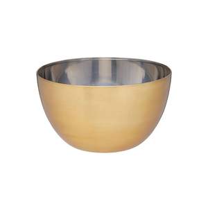 Elegant Silver Finish <b>Metal</b> <b>Bowl</b> for Sophisticated Serving - Product Image 6
