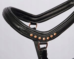 Miden International - Collar de Cuero para Caballo con Cabezada Inglesa Personalizada al por Mayor, para Equitación, Accesorios de Equipo Ecuestre - Product Image 6