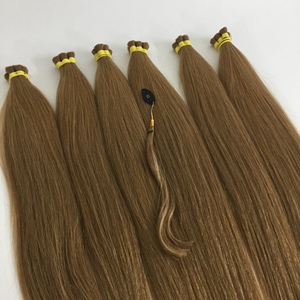 100% Extensiones de cabello humano virgen sin procesar Cutícula alineada Cabello crudo Natural a granel Cabello Humano - Product Image 2