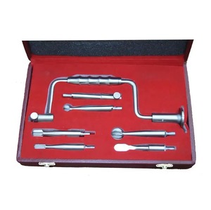 Juego Completo de Taladros Manuales Hudson, Instrumentos Quirúrgicos Ortopédicos para Cirugía Ósea, Acero Inoxidable - Product Image 4