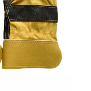 Guantes de Trabajo de Cuero Vacuno Antiestáticos de 11 oz, Resistentes, para Construcción Industrial y Conducción, Protección Laboral - Product Image 3