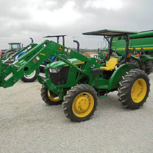 Tracteurs utilitaires polyvalents John Dee.re 5045E 100HP d'occasion avec moteur et boîte de vitesses à vendre - Product Image 1