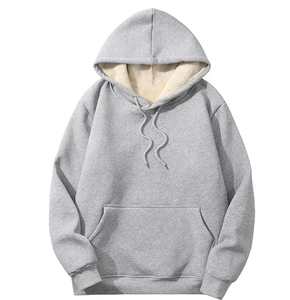 Jersey de algodón para mujer, Top corto, sudadera forrada con estilo francés, Sudadera con capucha recortada con logotipo personalizado para gimnasio, correr, longitud larga - Product Image 2