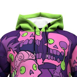 เสื้อฮู้ดแบบสวมหัวพิมพ์ซับลิเมชันชุดสตรีทผลิตตามสั่งดีไซน์ล่าสุด - Product Image 5