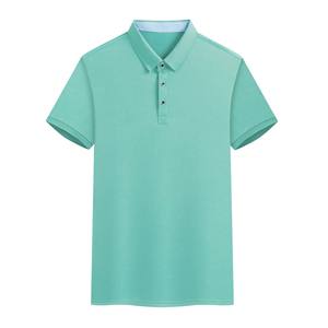 Camiseta Polo de Trabajo de Manga Corta para Hombre, Estilo Polo, con Logotipo Bordado Personalizado OEM, Precio de Fábrica China Bangladesh - Product Image 1