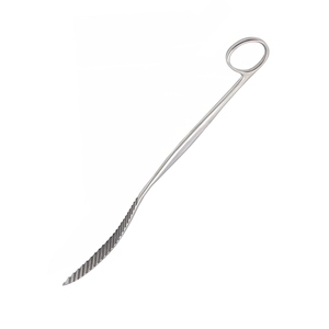 Palanca de hueso Surzon Lanes personalizada, mango de anillo de palanca ortopédica de acero inoxidable dentado curvo de 9 pulgadas - Product Image 6