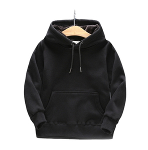 Sweats à capuche en coton personnalisés de haute qualité pour hommes Impression en gros de sweat à capuche vierge unisexe avec logo - Product Image 3