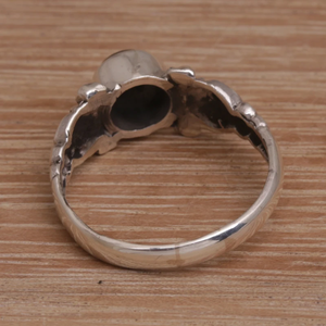 Anillo de cóctel de ónix de Plata de Ley 925, joyería de piedras preciosas clásica elegante hecha a mano, estilo cristiano Hip Hop de moda de alta calidad - Product Image 6