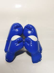 Logotipo profesional pu 10oz 12oz 14oz guantes de boxeo para el entrenamiento - Product Image 3