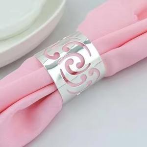 Gold Butterfly Napkin Ring Hot Sell Simple Napkin Holders for <b>Christmas</b> - Product Image 5