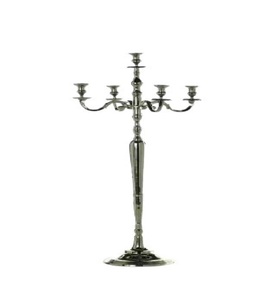 Premium Quality Tall <b>Candelabra</b> in Aluminium Gold Color <b>Candelabra</b> Centerpiece For Home And Wedding Use - Product Image 2