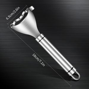 Pelador de verduras y frutas Manual de acero inoxidable de calidad superior, pelador de cocina al por mayor - Product Image 4