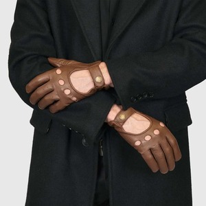 Printemps Automne Hommes Gants En Cuir Véritable Antidérapant Doigt Complet Peau De Chèvre Vie Conduite Gants Hommes au prix de gros - Product Image 3