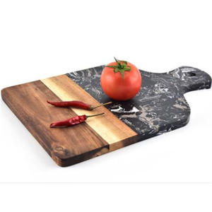 Tabla de cortar de calidad sostenible, bloques de cortar de madera, tabla de queso, tablas de servicio para la cocina casera, venta al por mayor de La India - Product Image 4