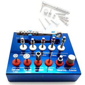 Kit de Expansión Ósea Dental Manual de Acero Inoxidable Premium, Sistema de Elevación de Seno Maxilar, Discos de Sierra, Herramientas de Cirugía de Implantes, Completo, con Certificación CE - Product Image 6