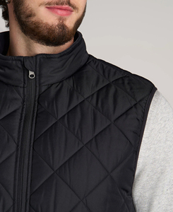 Chaleco Acolchado Sin Mangas Vintage Informal para Hombre, Transpirable, Impermeable, de Pana, con Estampado de Burbujas, Diseño Bordado, OEM - Product Image 5