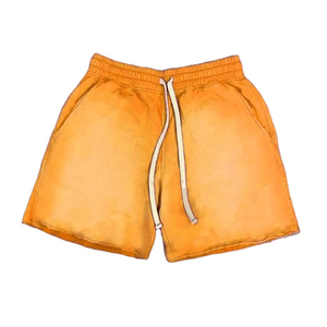 Shorts lavés à l'acide du meilleur fabricant pour hommes, étiquette personnalisée, prix raisonnable, service OEM, motif solide - Product Image 5