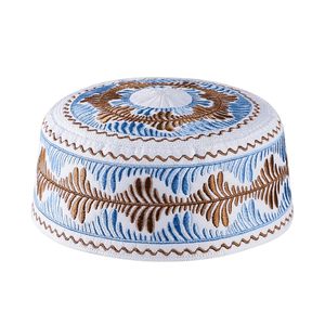 Gorras de ganchillo islámico musulmán árabe de punto al por mayor, sombreros Koofi Kofi Namaz, gorras de malla transpirables para musulmanes, gorra Kufi - Product Image 2