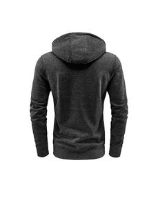 Sudadera con Capucha y Cremallera Completa Unisex con Logotipo de Diseño Personalizado, Sudadera con Capucha y Cremallera Completa al por Mayor, Fabricante de Sudaderas Básicas de Algodón Combinado - Product Image 4