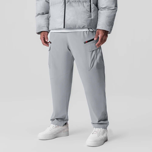 Men's New Fashion Slim Fit Quick Dry Gym Fitness Joggers Pant Casual Quick Dry Fitness Wear Canvas Material Lightweight Straight - Product Image 1