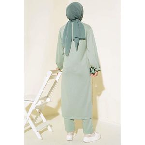 Ensemble 2 pièces à fente longue vert - Product Image 2