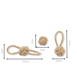 Jouets écologiques en chanvre naturel pour chiens et chats, jouets pour animaux de compagnie en lin, laser et balle en papier, style classique, emballés dans une boîte - Product Image 4