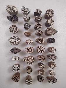 Custom Made 2 and 3 Inch <b>Wooden</b> <b>Blocks</b> Suitable for Kids Crafts and Ideal for Printing on Textile and for Henna Printing - Product Image 3