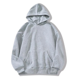 Sweat-shirt à capuche en coton et polyester unisexe avec logo personnalisé en gros vêtements pour hommes en tissu polaire imprimé de style pull-over - Product Image 1