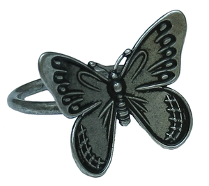 Servilletero de Metal con acabado de Color negro con diseño de mariposa, productos personalizados hechos a mano para hoteles, restaurantes, uso de servilletero - Product Image 1