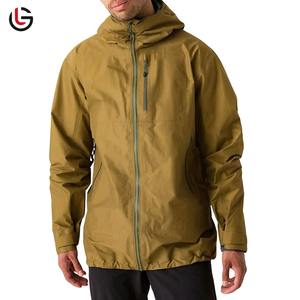 <b>Top</b> Quality Men Windbreaker Jacket Lightweight Stylish Durable Comfortable Polyester Winter Jacket Stand Collar Front Logo - Product Image 1