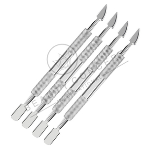 Empujador de cutículas de acero de doble punta, herramienta de manicura para decoración de uñas, removedor de piel muerta, concepto de belleza, precio al por mayor internacional - Product Image 6