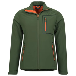 Nuevo diseño de caza Softshell chaquetas cortavientos capucha lluvia hombres suave Shell impermeable Chaqueta ligera - Product Image 1