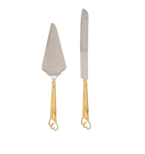 Ustensiles de cuisine les plus vendus Design à la mode outils de service poignée décorative accessoires de salle à manger en métal ensembles de couverts finis modernes - Product Image 6