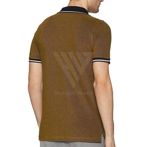 Polos haute performance pour une mode décontractée, couleur unie, usage estival, légers, 100% coton - Product Image 5