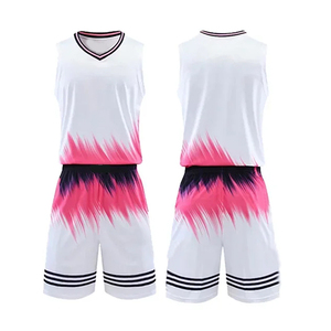 Ensembles d'uniformes de basket-ball en polyester de haute qualité pour hommes et femmes Tissu respirant à séchage rapide Certifié BSCI Imprimé Taille Plus - Product Image 1