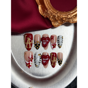 Uñas Postizas Glam Rebel Girl, Duraderas y Elegantes - Product Image 3