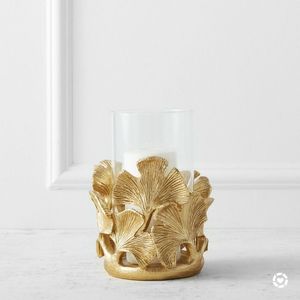 เชิงเทียนโลหะทรงกลมสำหรับตกแต่งงานแต่งงานใช้เป็นครั้งคราวรูปทรงดอกไม้พร้อมภาชนะแก้วคุณภาพสูง - Product Image 3