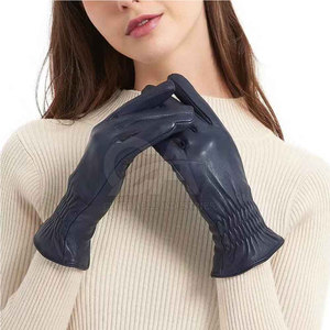 ถุงมือหนังแฟชั่นคุณภาพสูงขายดีสำหรับฤดูหนาวกลางแจ้ง ดีไซน์ใหม่ ถุงมือหนังแฟชั่นจากปากีสถาน - Product Image 3